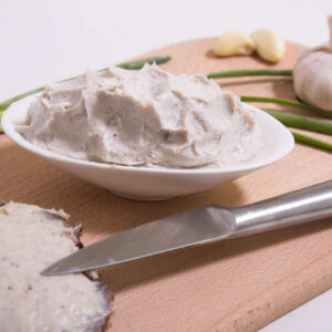 Сало закусочне з зеленню